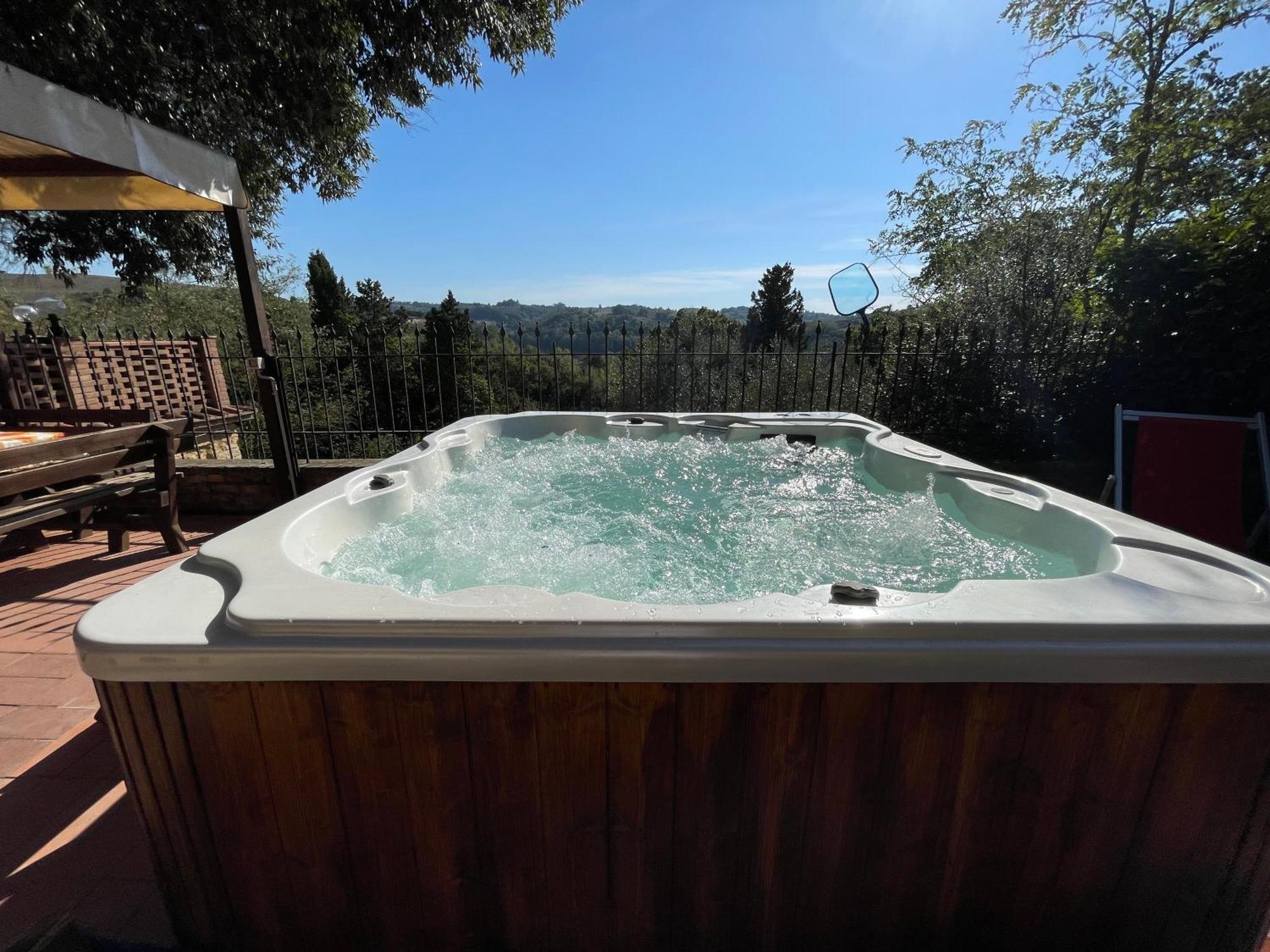 Intero Appartamento Con Private Pool E Jacuzzi Podere Settefrati มอนตาโยเน ภายนอก รูปภาพ